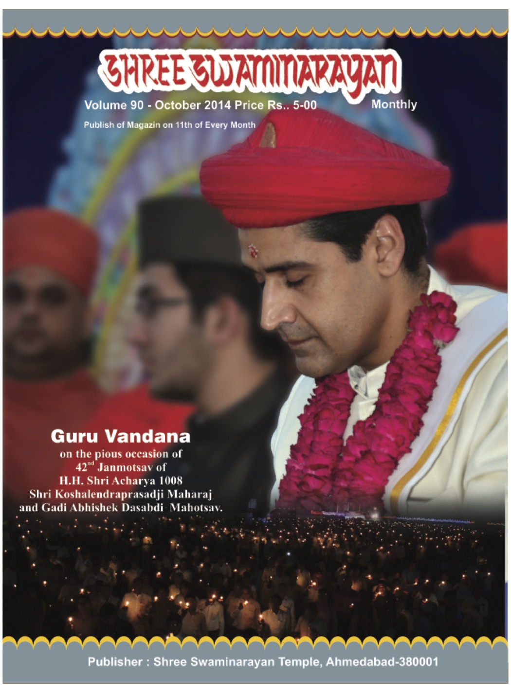 Magazine cover — October 2014