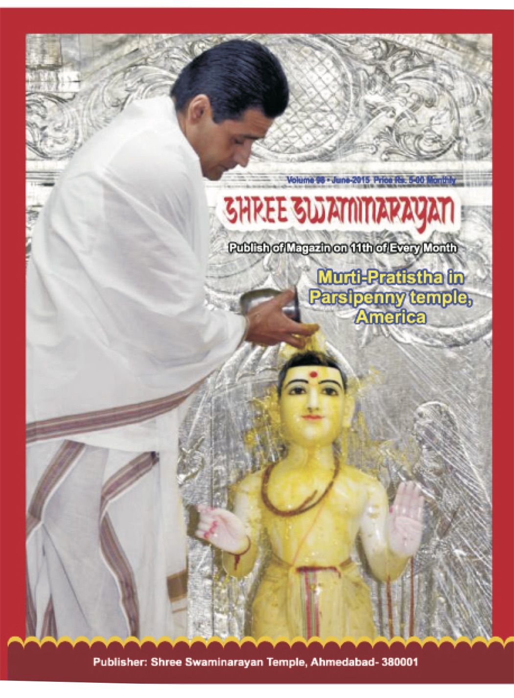 Magazine cover — June 2015