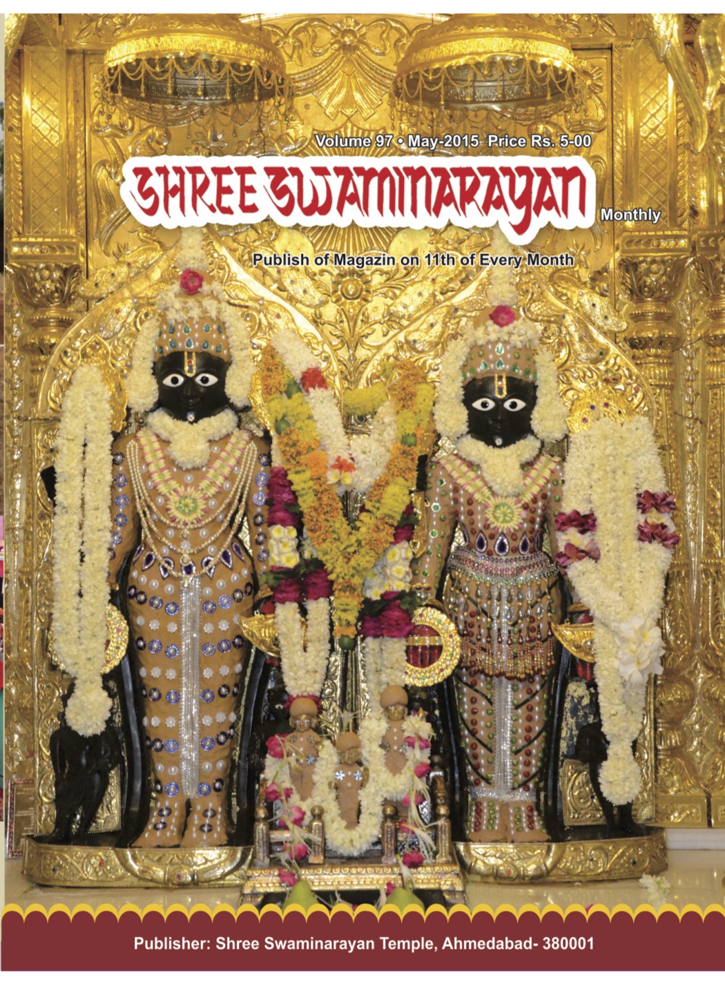 Magazine cover — May 2015